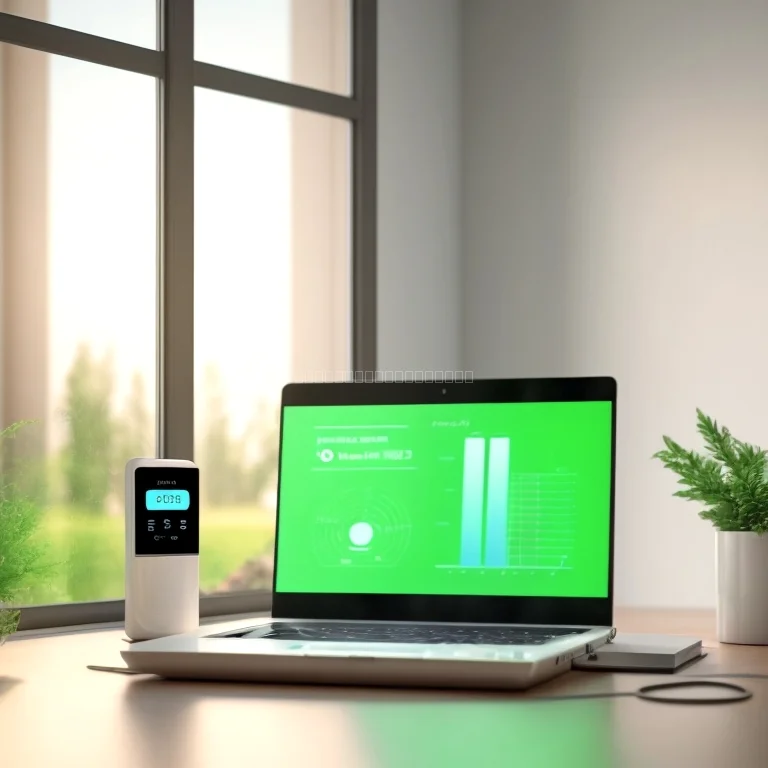 Illustration der KI-Klimadatenanalyse